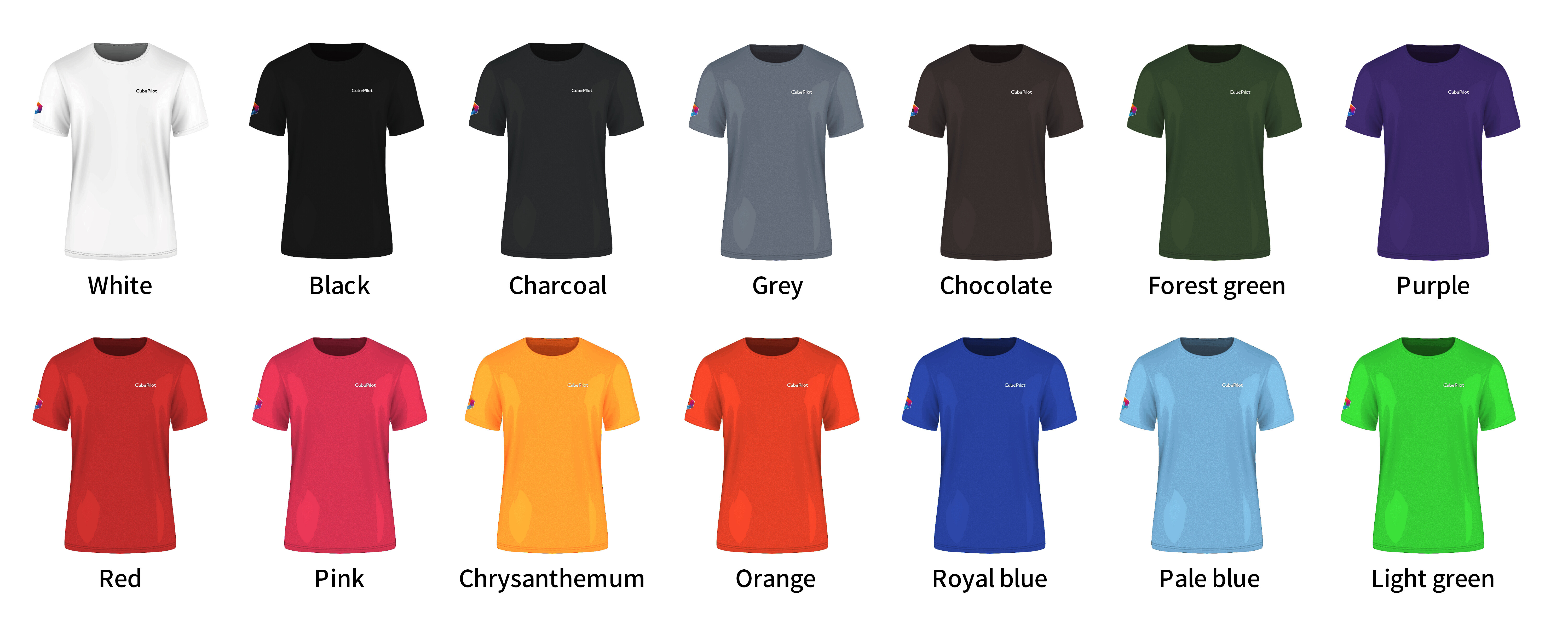 Cool t store shirt colors