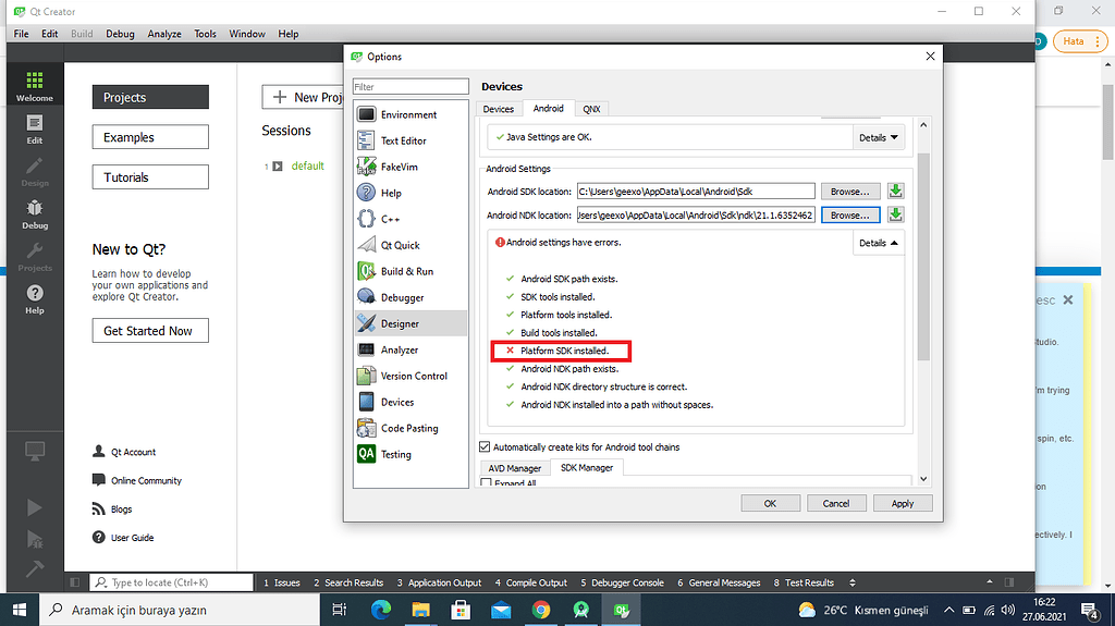Qt Creator Android Error Download – DDVLNE