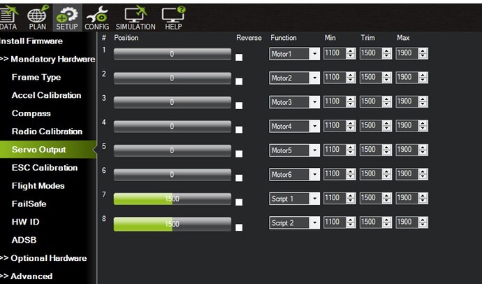 Servo Outputs