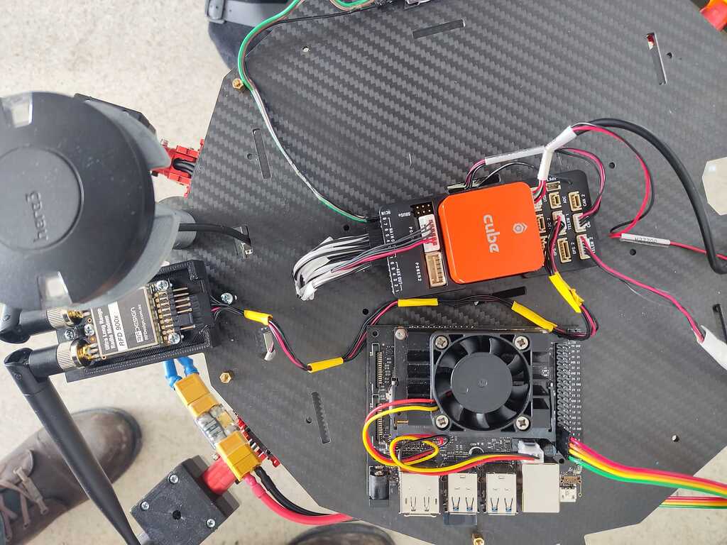 Pixhawk cube And Jetson Nano Connection ADSB Cubepilot