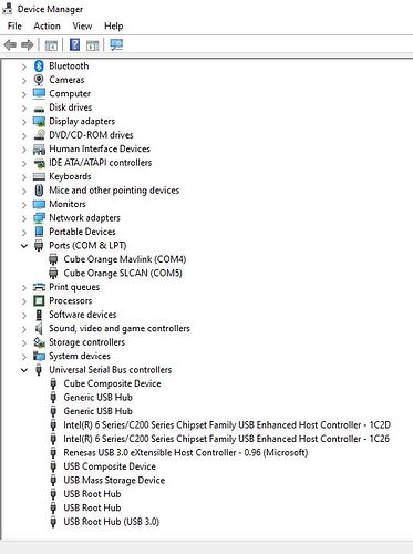 Device Manager Orange Cube