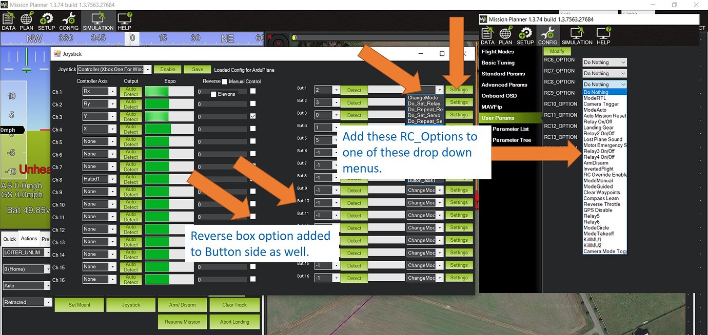 How to request adding new features? Mission Planner Cubepilot