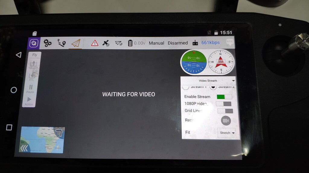 Herelink video streaming not working at 720p60 HereLink Cubepilot